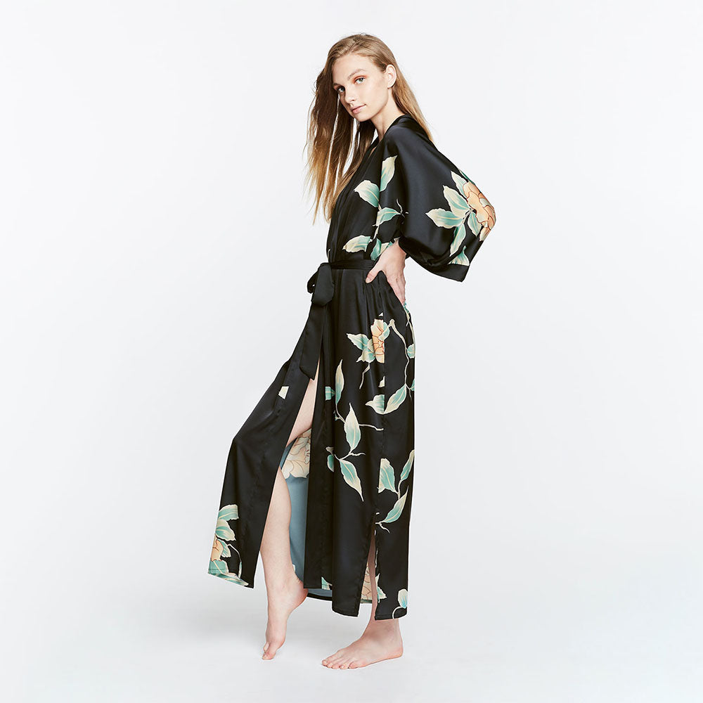 Aimi Long Kimono Robe Aimi Long Kimono Robe