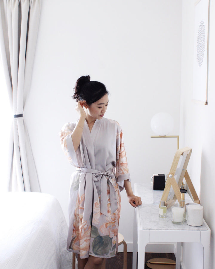 Wearing it Well: Liz Wang and the Simple Beauty of Her Kimono Robes