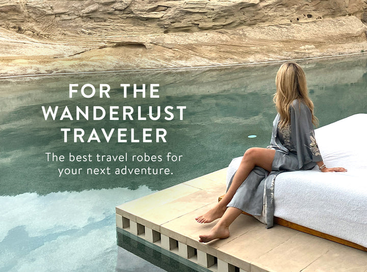 Travel Kimonos | Lightweight Wraps & Robes for Travel