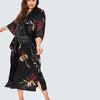 Hana Kimono Long Robe (Plus Size)