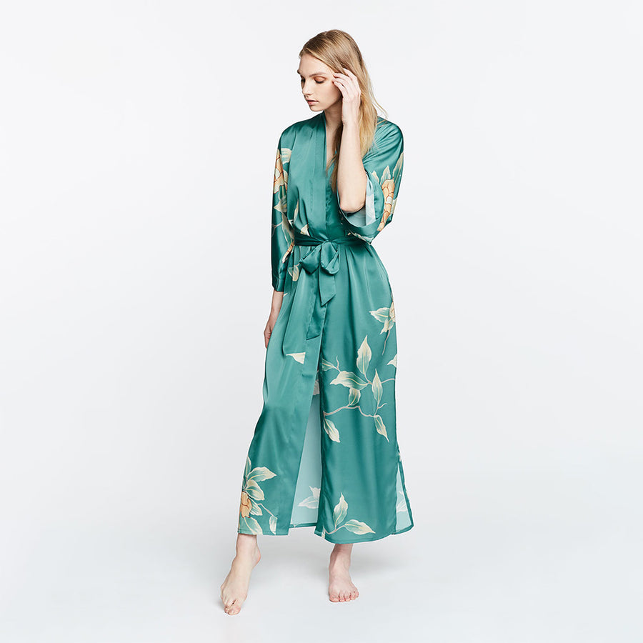 Aimi Long Kimono Robe Aimi Long Kimono Robe