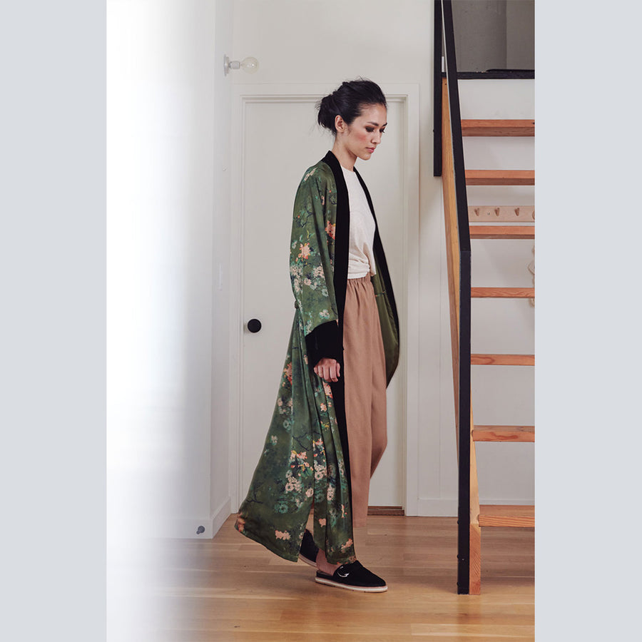HARUKO Long Kimono Cover Up