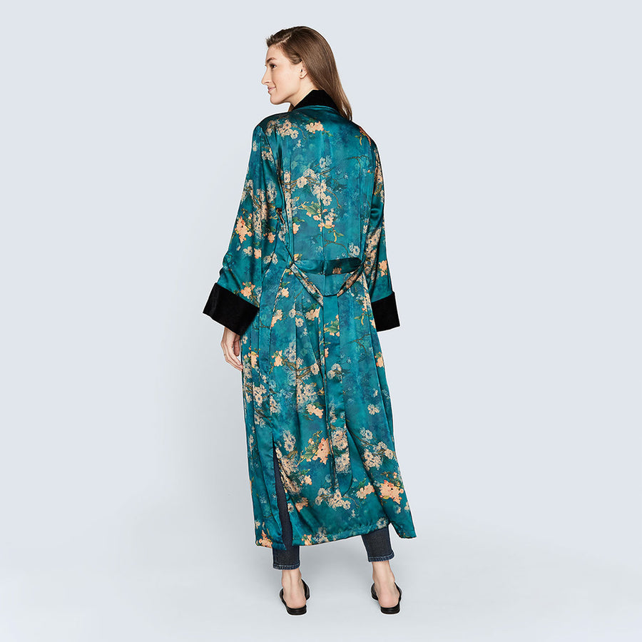 HARUKO Long Kimono Cover Up