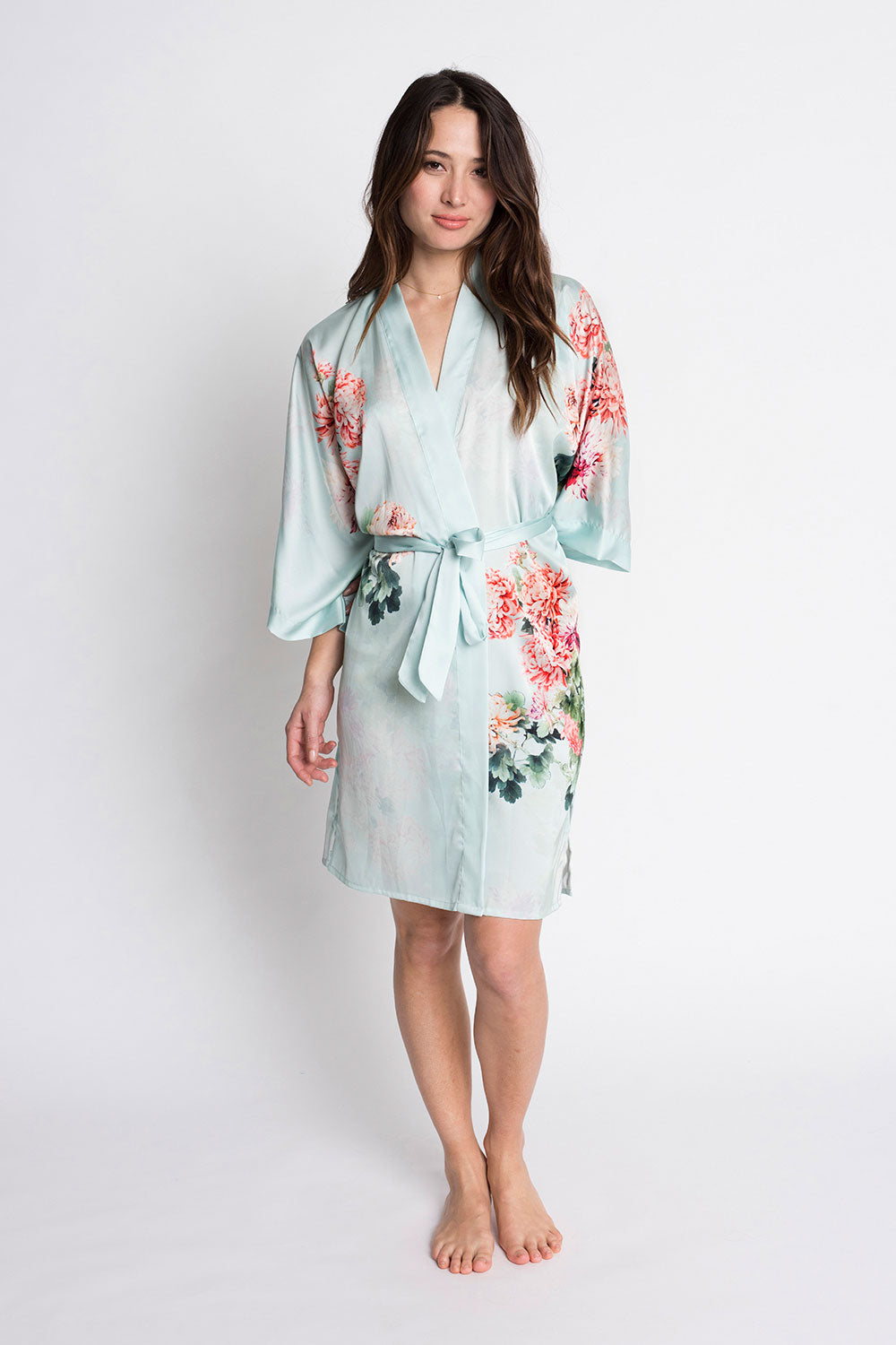 Samantha Chang Koi Garden Short Kimono Robe main image 1
