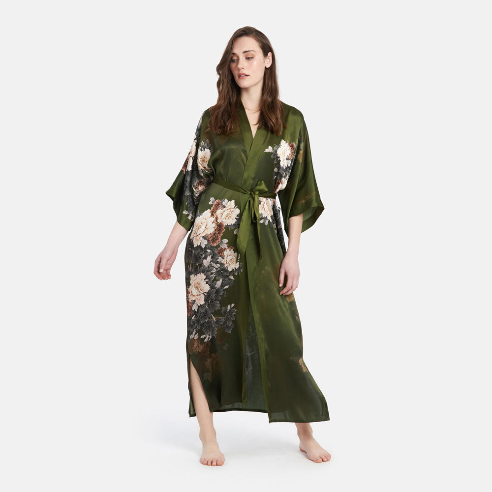 Selina Floral Kimono Robe
